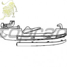 HP102 990 193839206 Ручка двери наруж задн.право VW GOLF/Jetta (50546)
